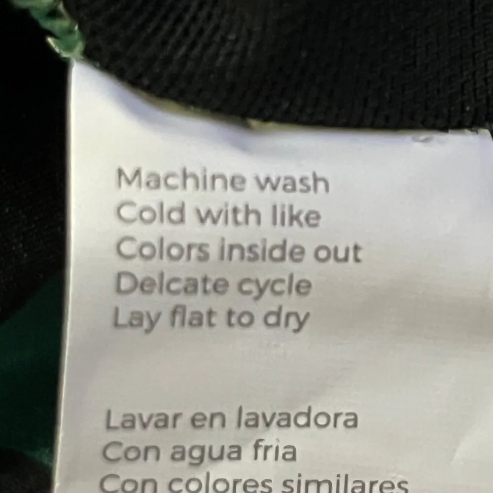 Yitty Sports Bralette Womens XL New Green Black Pullover Stretch Comfort - Picture 10 of 16